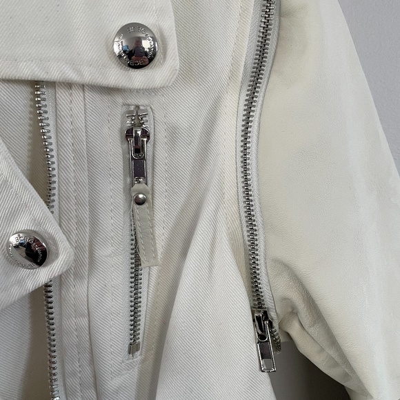 BCBG Generation Moto Denim Jacket - Picture 4 of 4